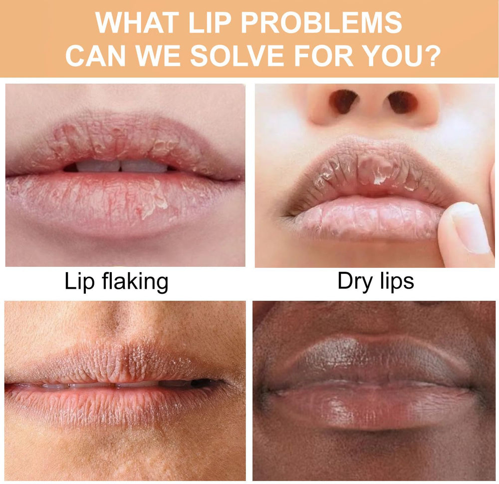 paminify application on lips close-up demonstrates immediate moisturized look