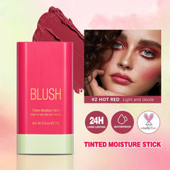 paminify blush stick open to reveal twist mechanism for mess-free dispensing and lasting use