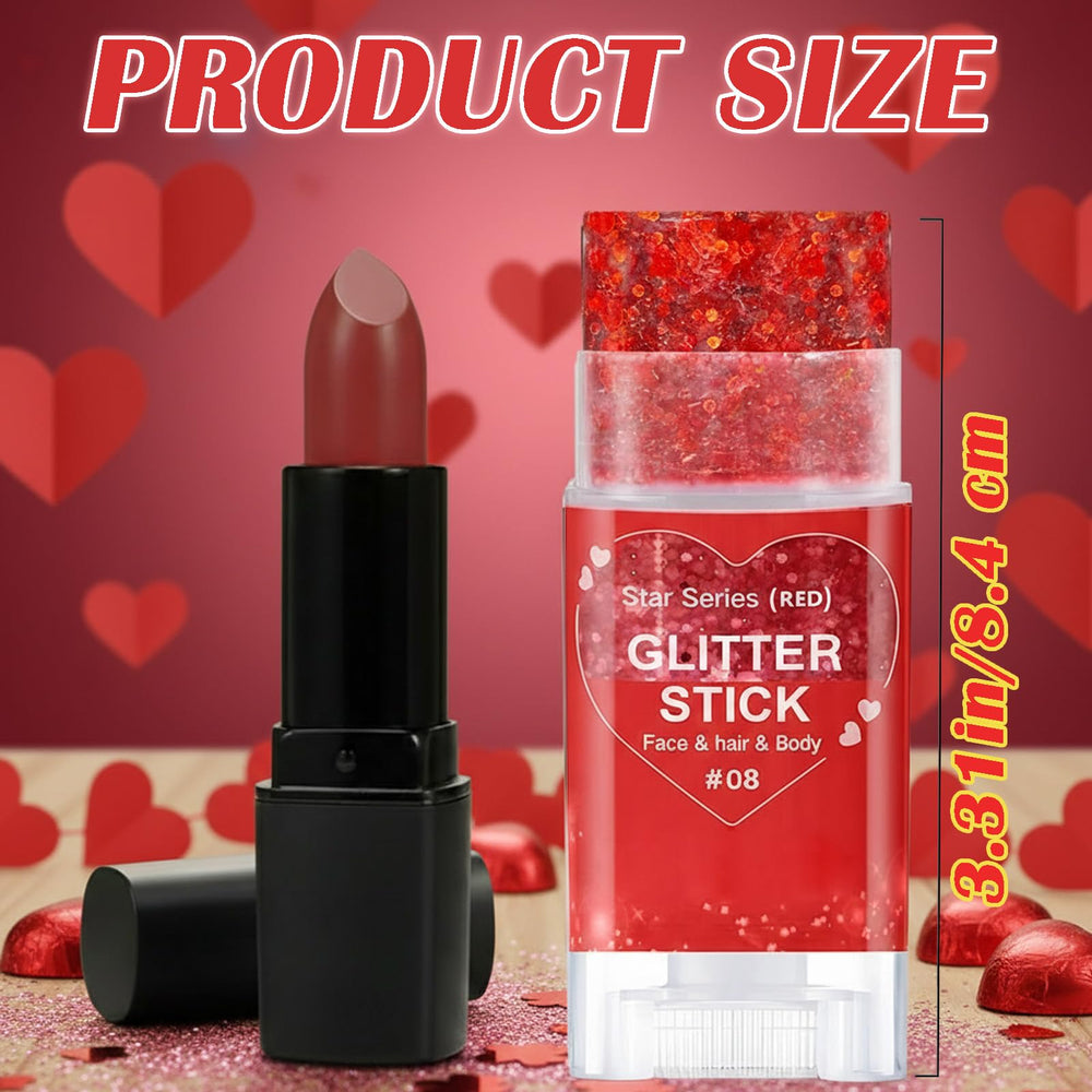 paminify cheek stroke of glitter stick producing instant shine