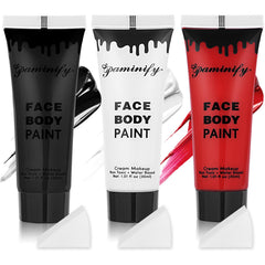 paminify front packaging showing three tubes and sponges for easy transport