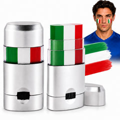paminify front packaging showing two flag paint sticks and colors for easy selection