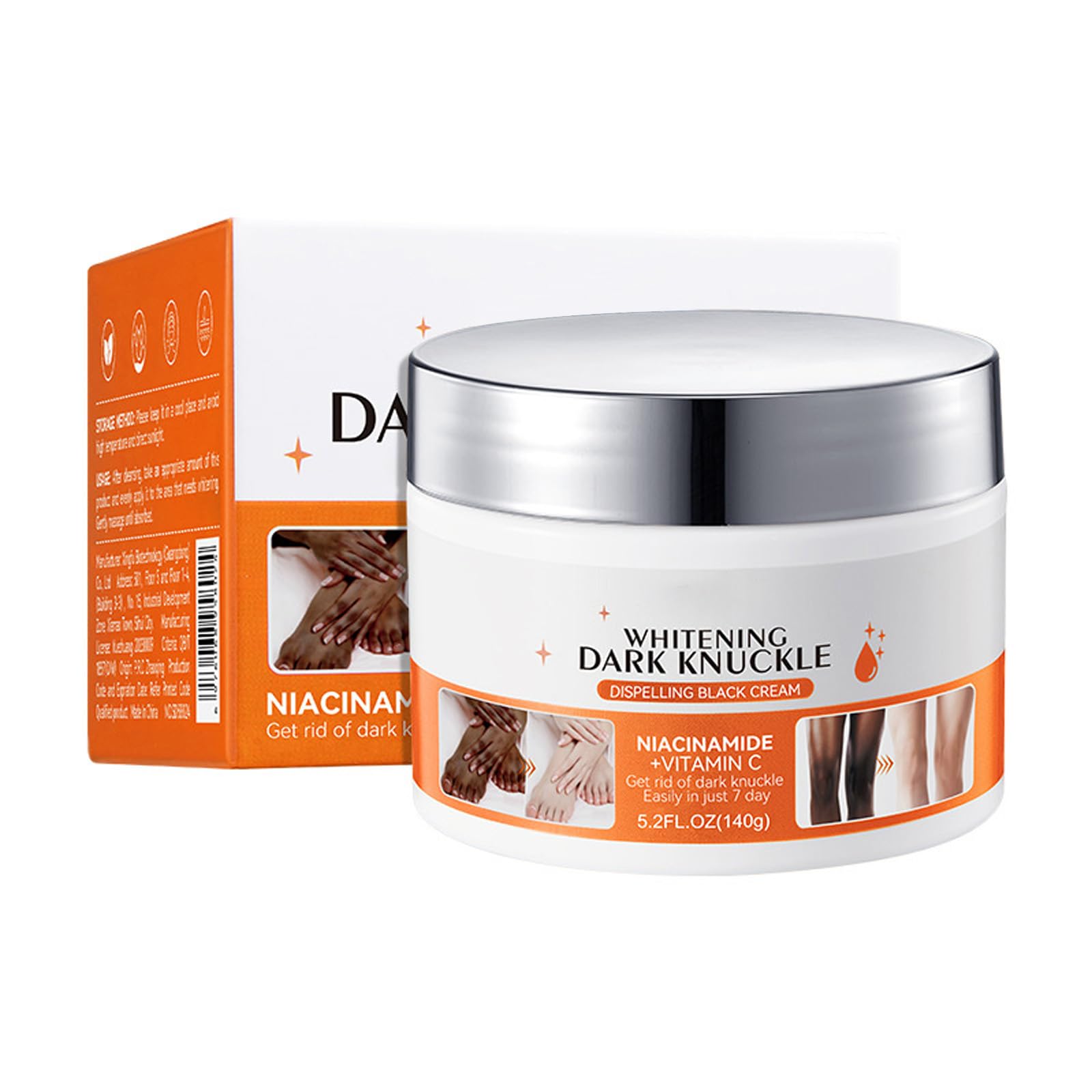 paminify front tub showing label and 5.2oz size for targeted brightening