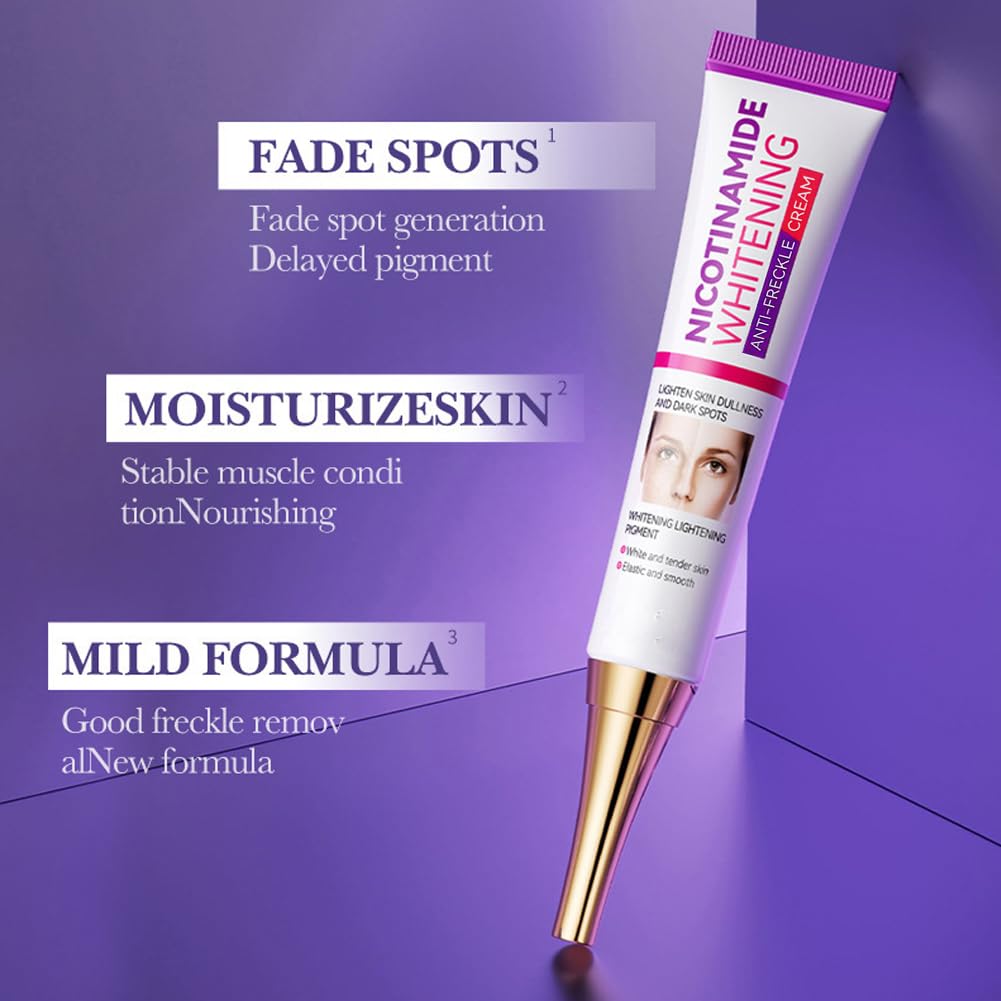 paminify ingredients layout with nicotinamide emphasizing brightening action