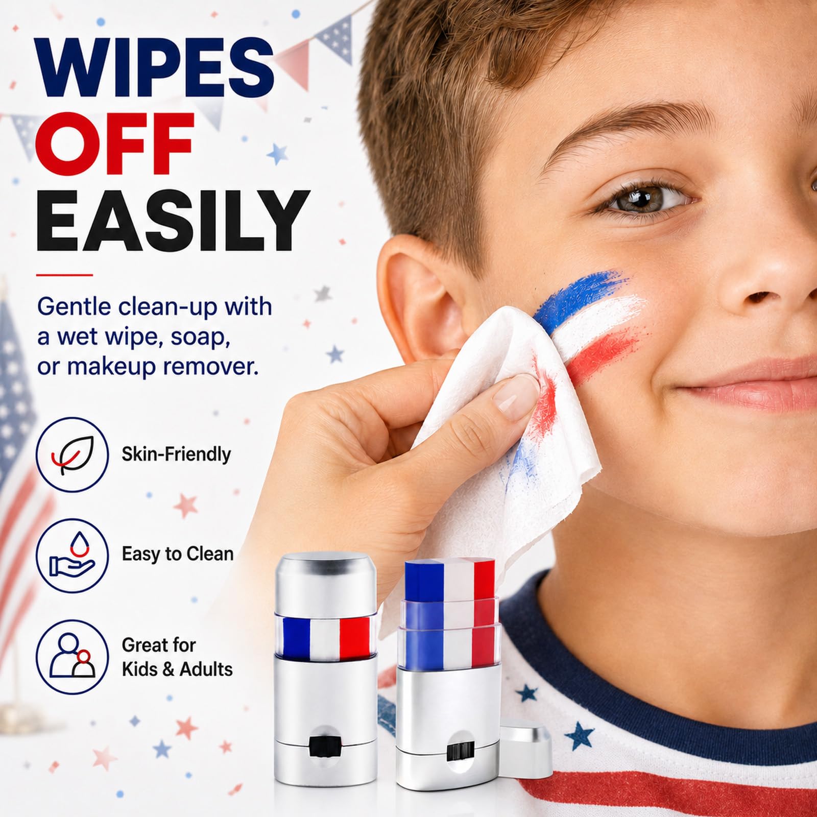 paminify removal demo with cleansing balm showing easy gentle cleanup benefit