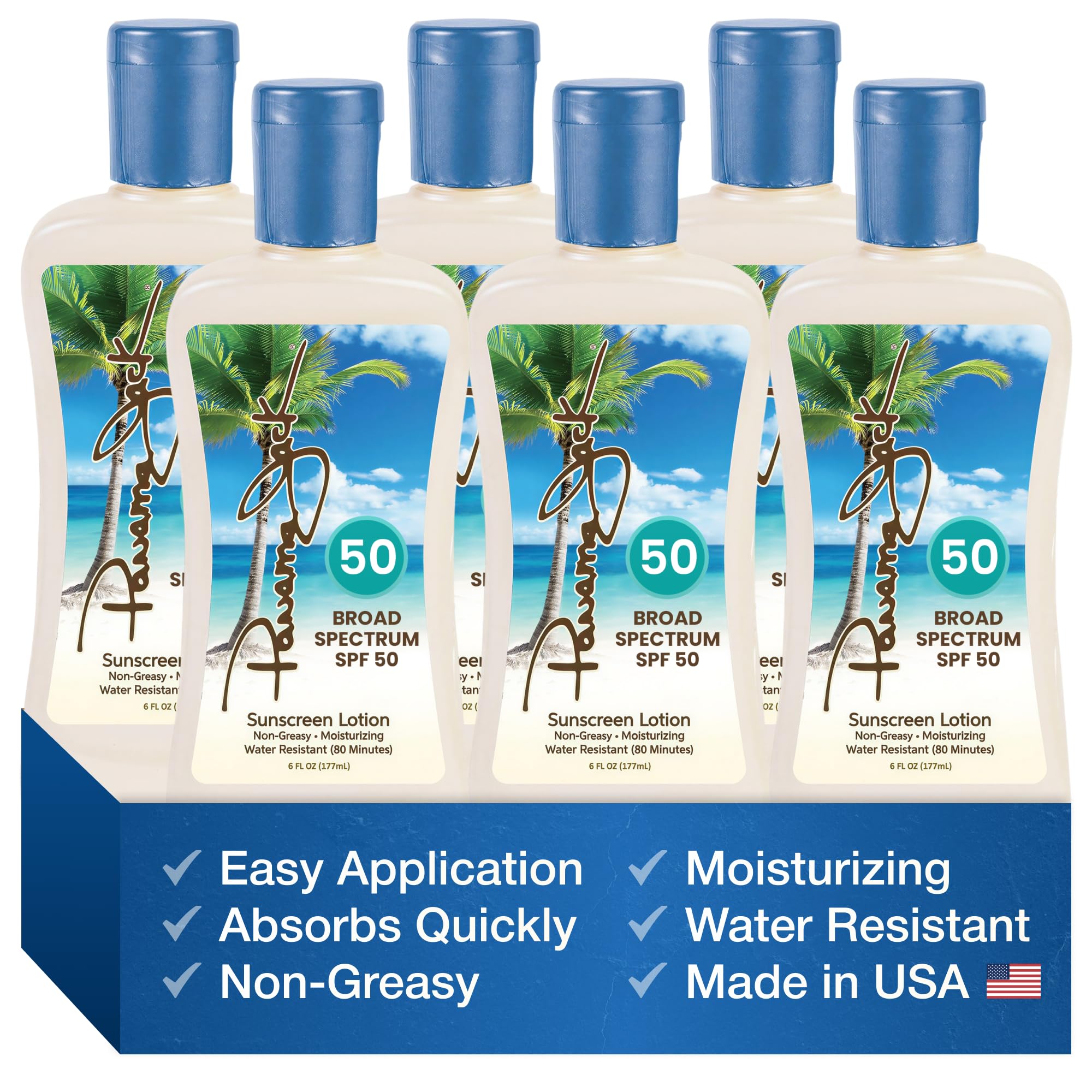 Panama Jack lotion on pool edge demonstrating water-resistant performance during swim