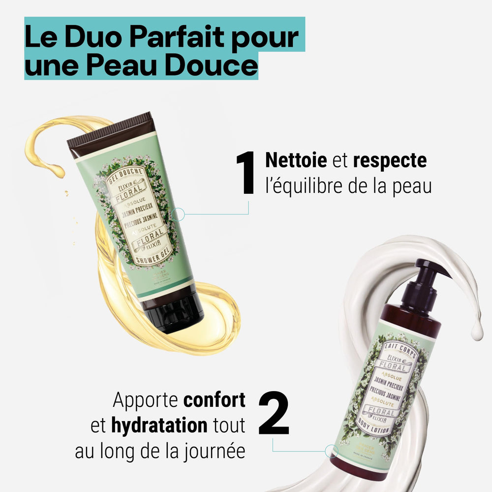 Panier des Sens texture droplet on fingertip showing silky gel consistency