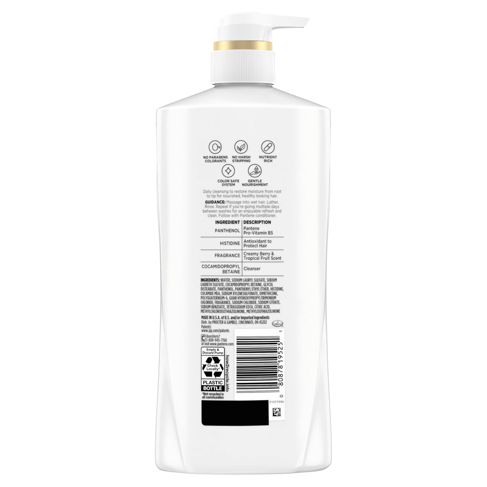 Pantene after-wash soft shiny hair in lifestyle setting for smoothness