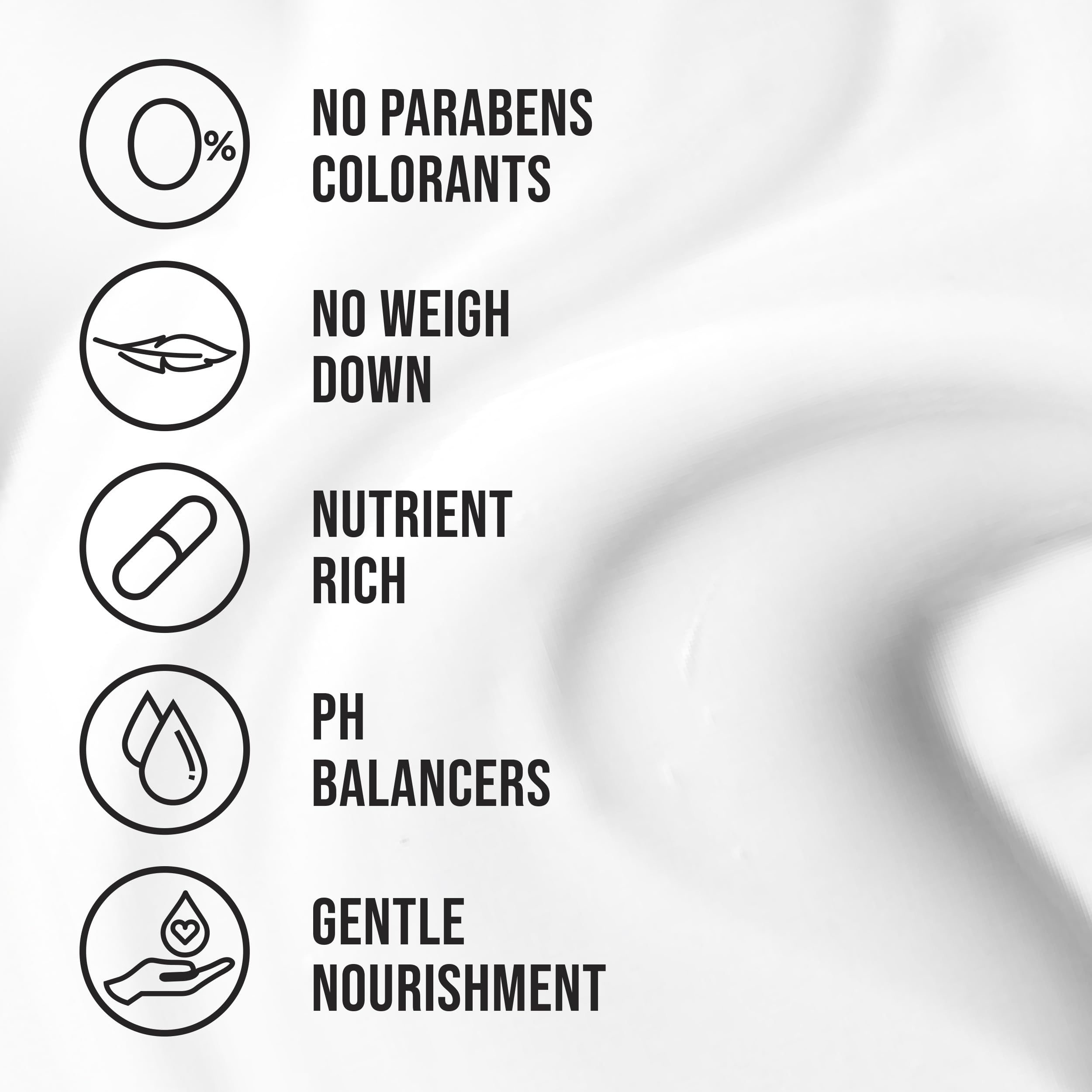 Pantene cap and nozzle close detail illustrating easy dispensing and controlled use