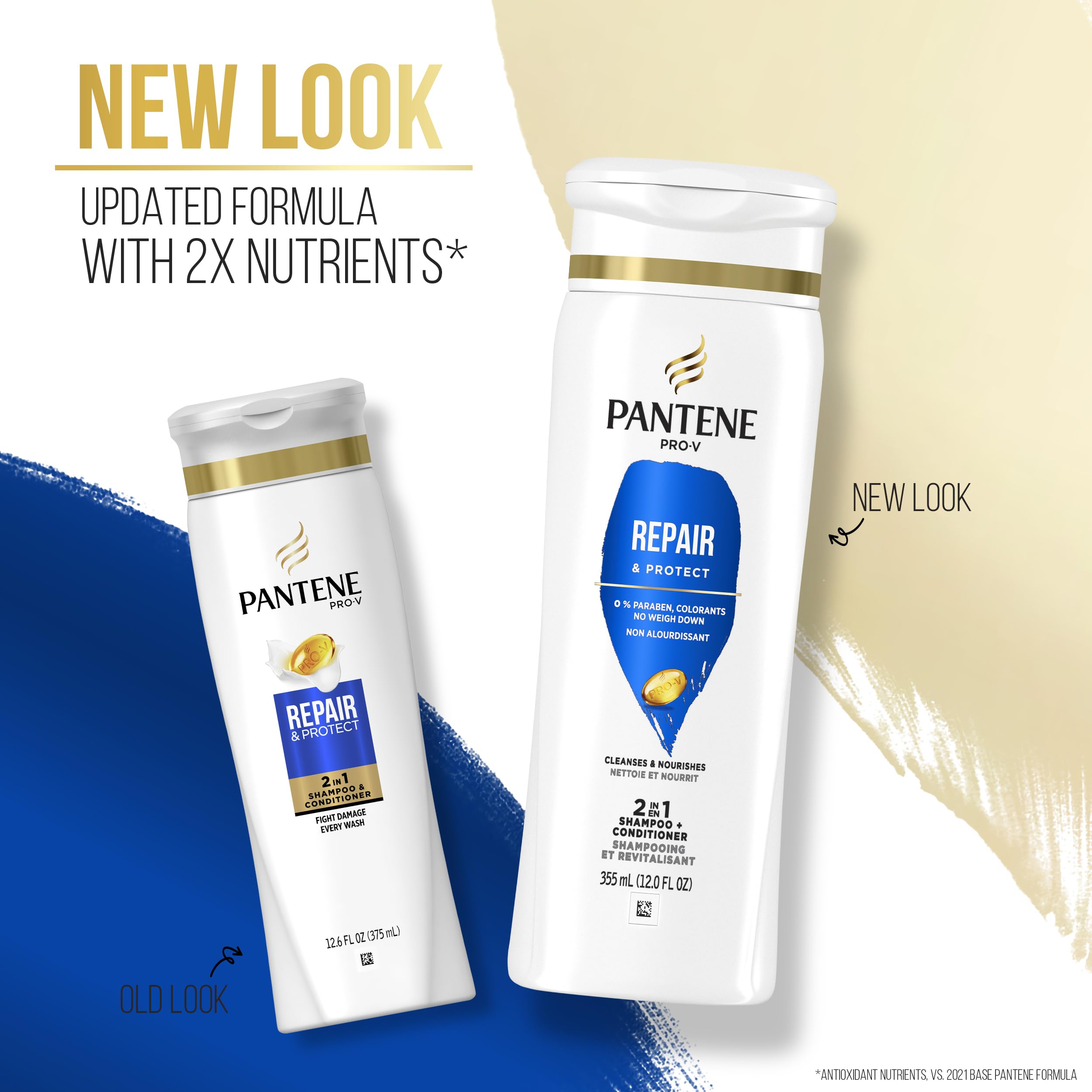 Pantene close-up of shampoo texture showing creamy foam for nourishment