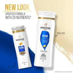 Pantene close-up of shampoo texture showing creamy foam for nourishment