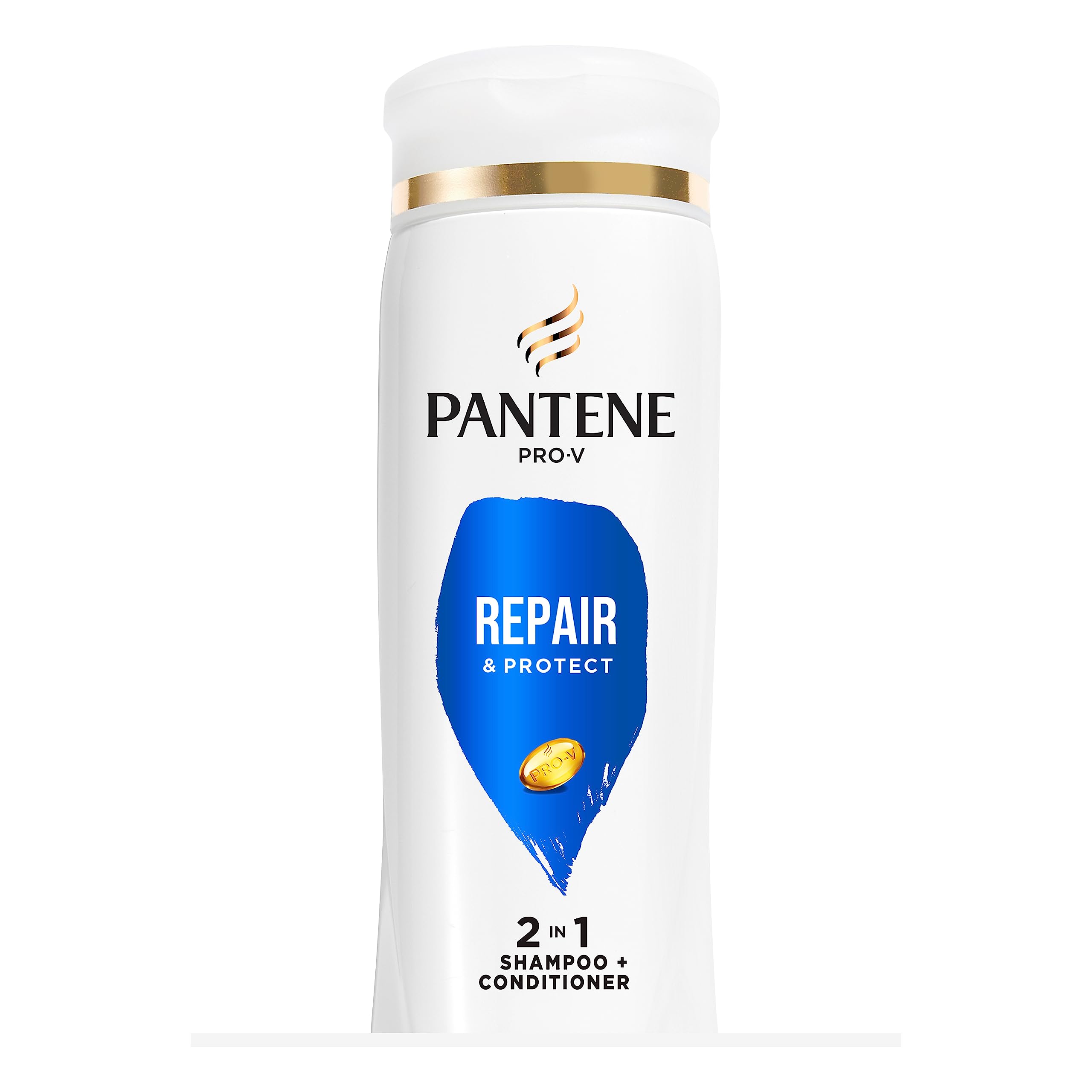 Pantene front label repair & protect showing product benefit