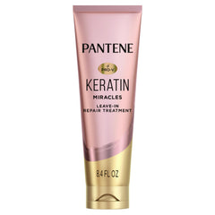 Pantene front packaging showing bottle and product name for easy identification and benefit