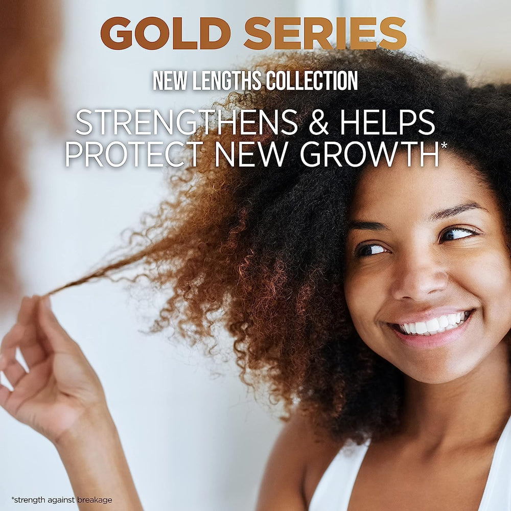 Pantene Gold Series green tea extract detail emphasizing antioxidant support