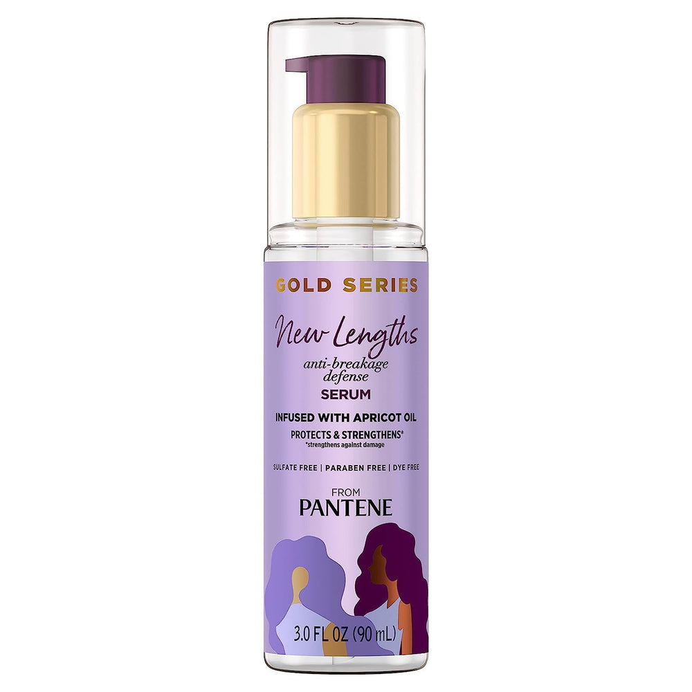 Pantene Gold Series front packaging showing product and benefits