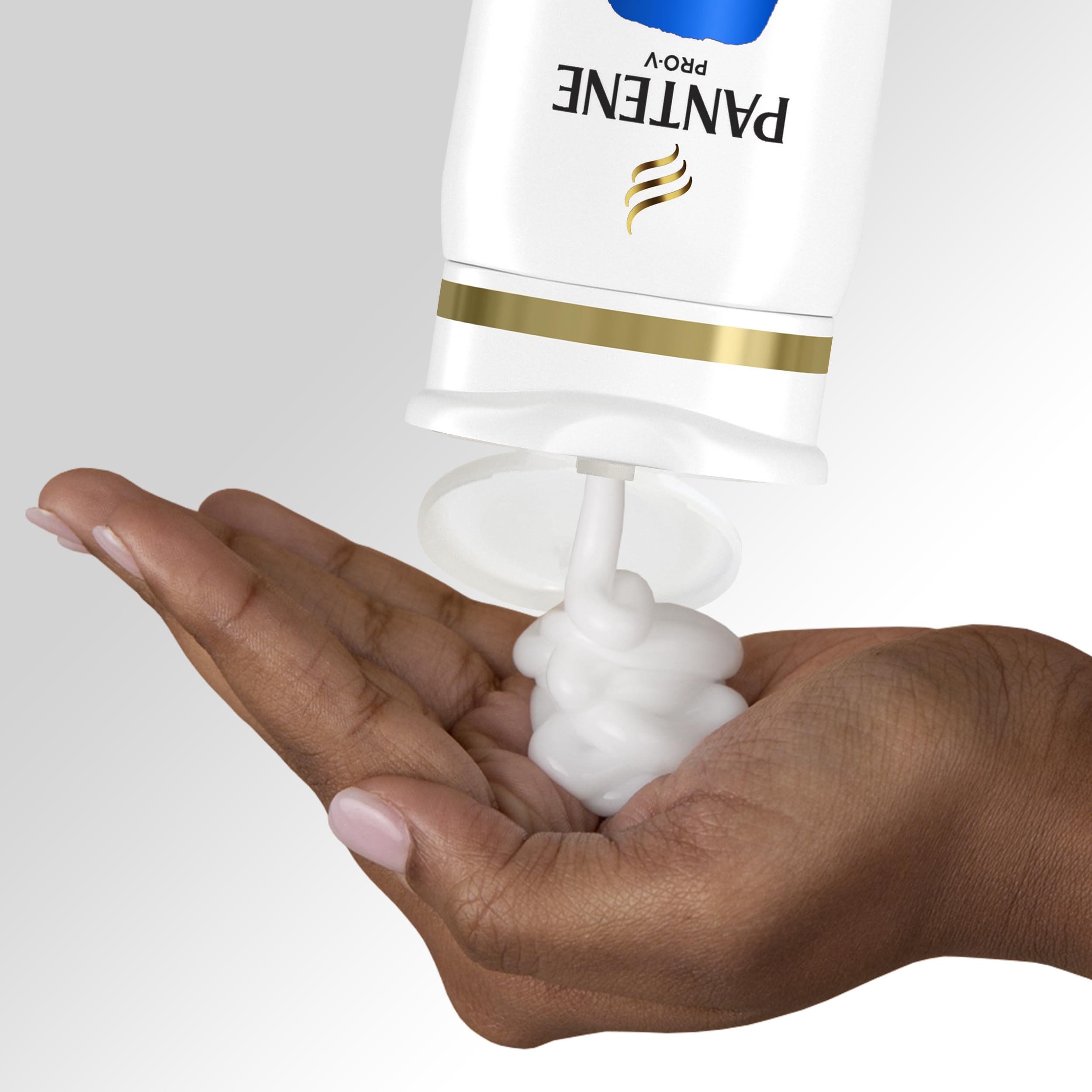 Pantene ingredients label view highlighting Pro‑V nutrients advantage