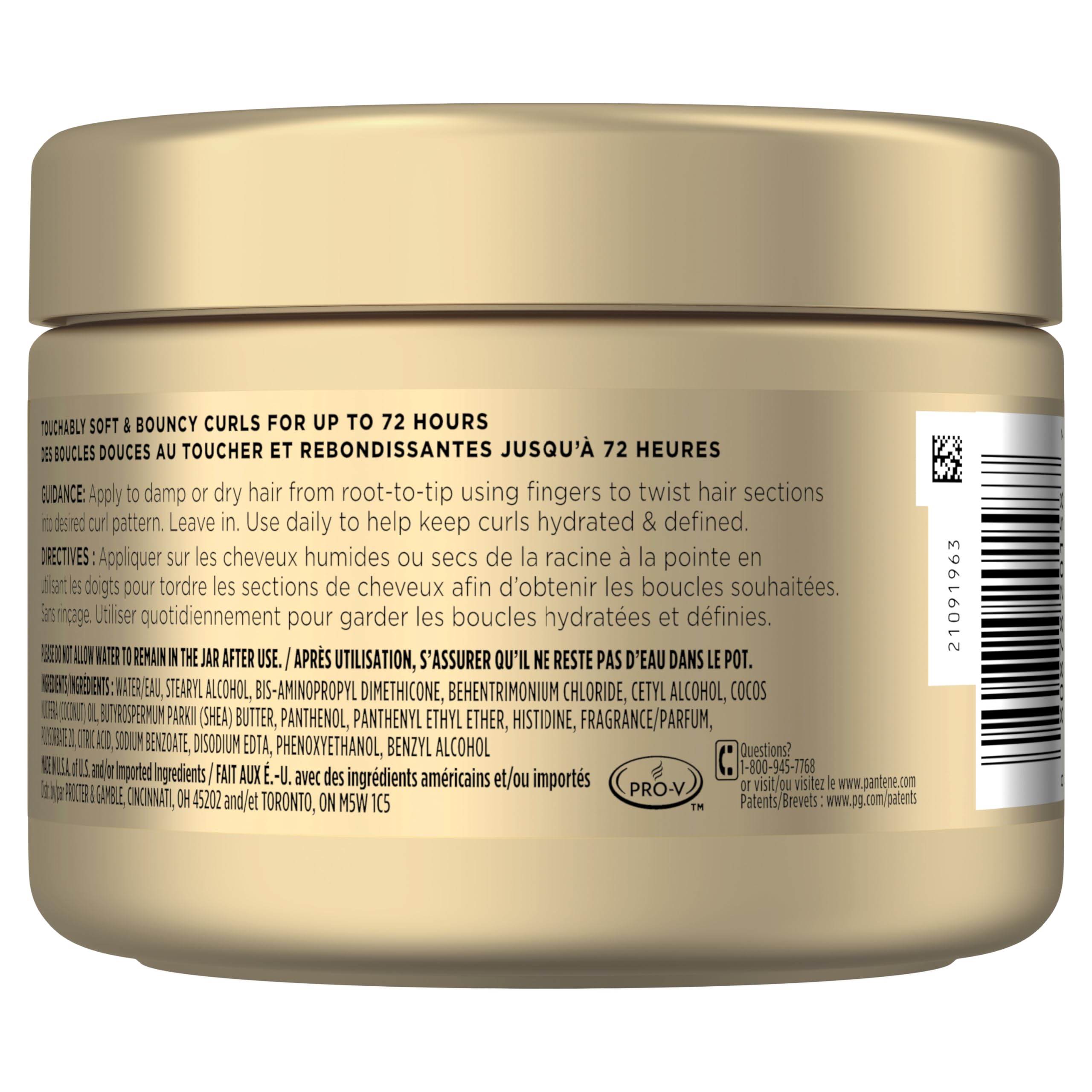 Pantene on bathroom shelf staged for everyday routine and shelf-ready design