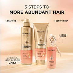 Pantene lifestyle image of styled hair after use showing fuller-looking volume benefit