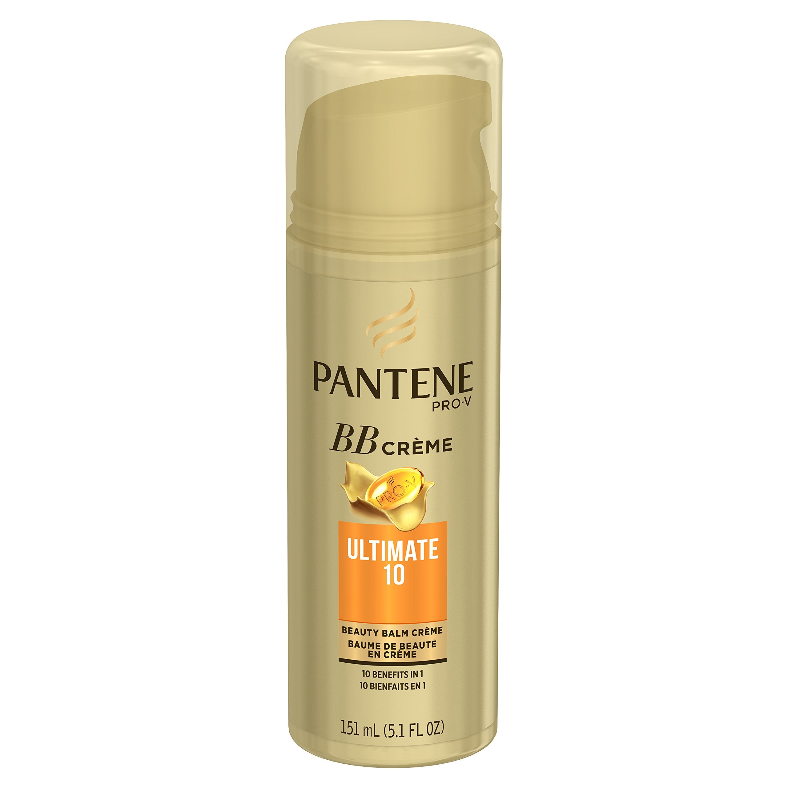Pantene in-bathroom styling scene showing quick application for great hair days