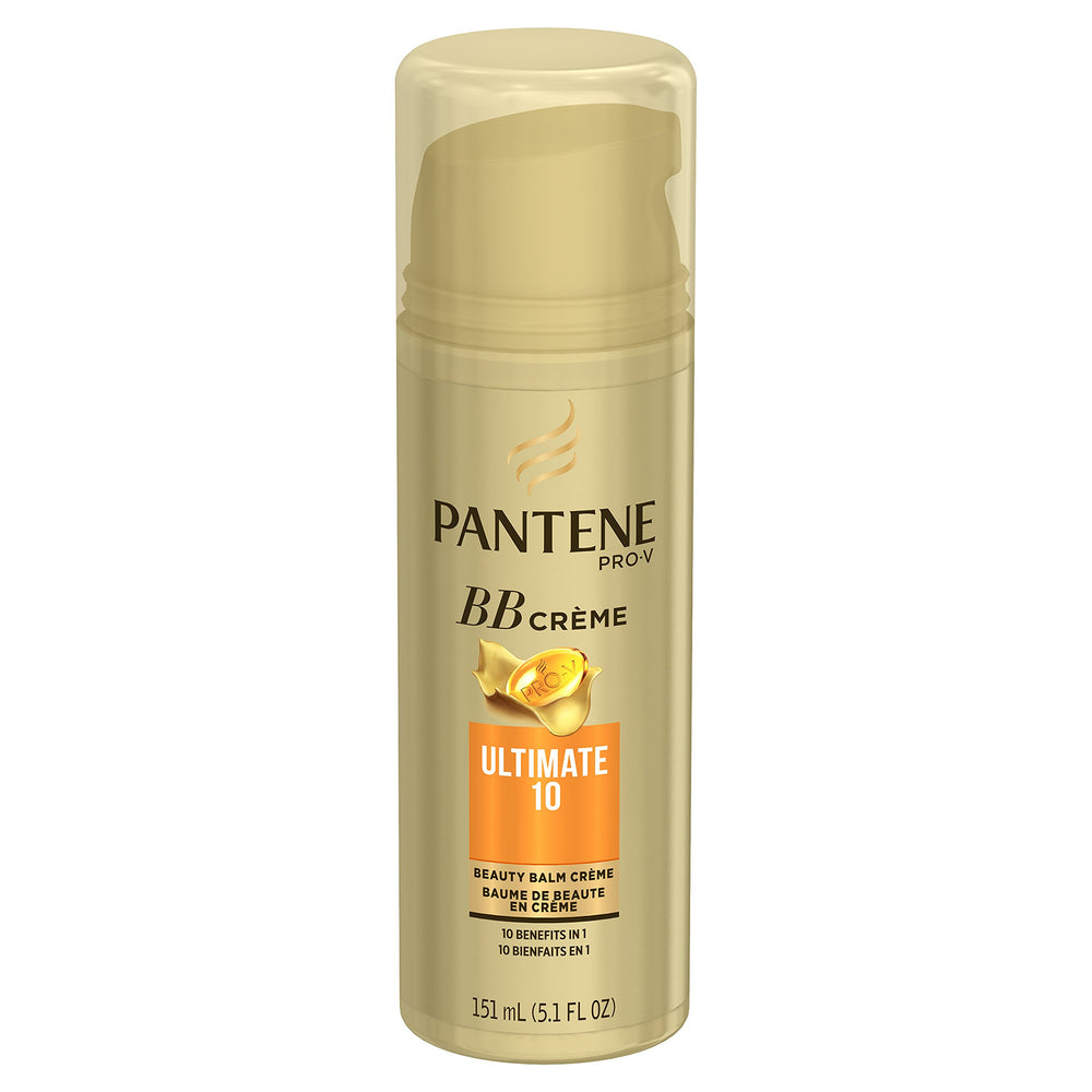 Pantene in-bathroom styling scene showing quick application for great hair days