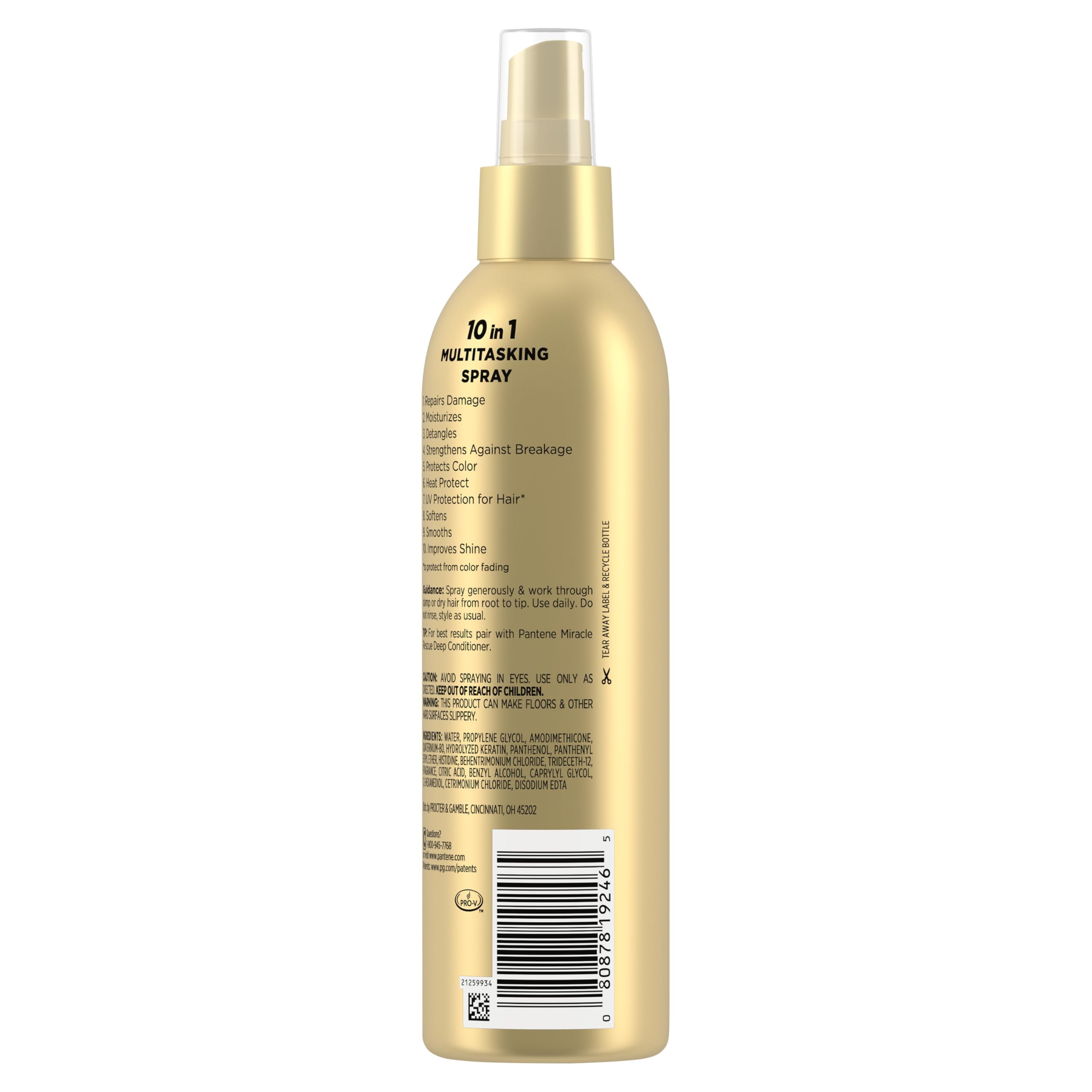 Pantene Miracle Rescue on bathroom shelf in lifestyle setting for daily routine inspiration