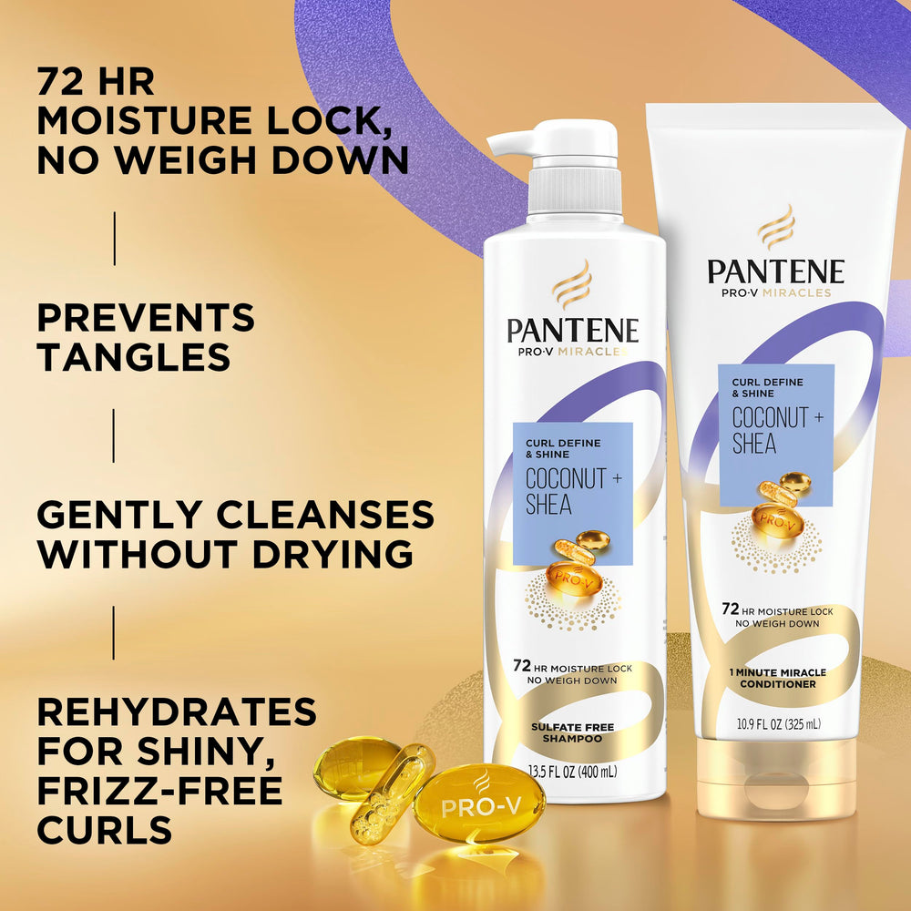 Pantene Pro-V back label with ingredients and usage directions displayed