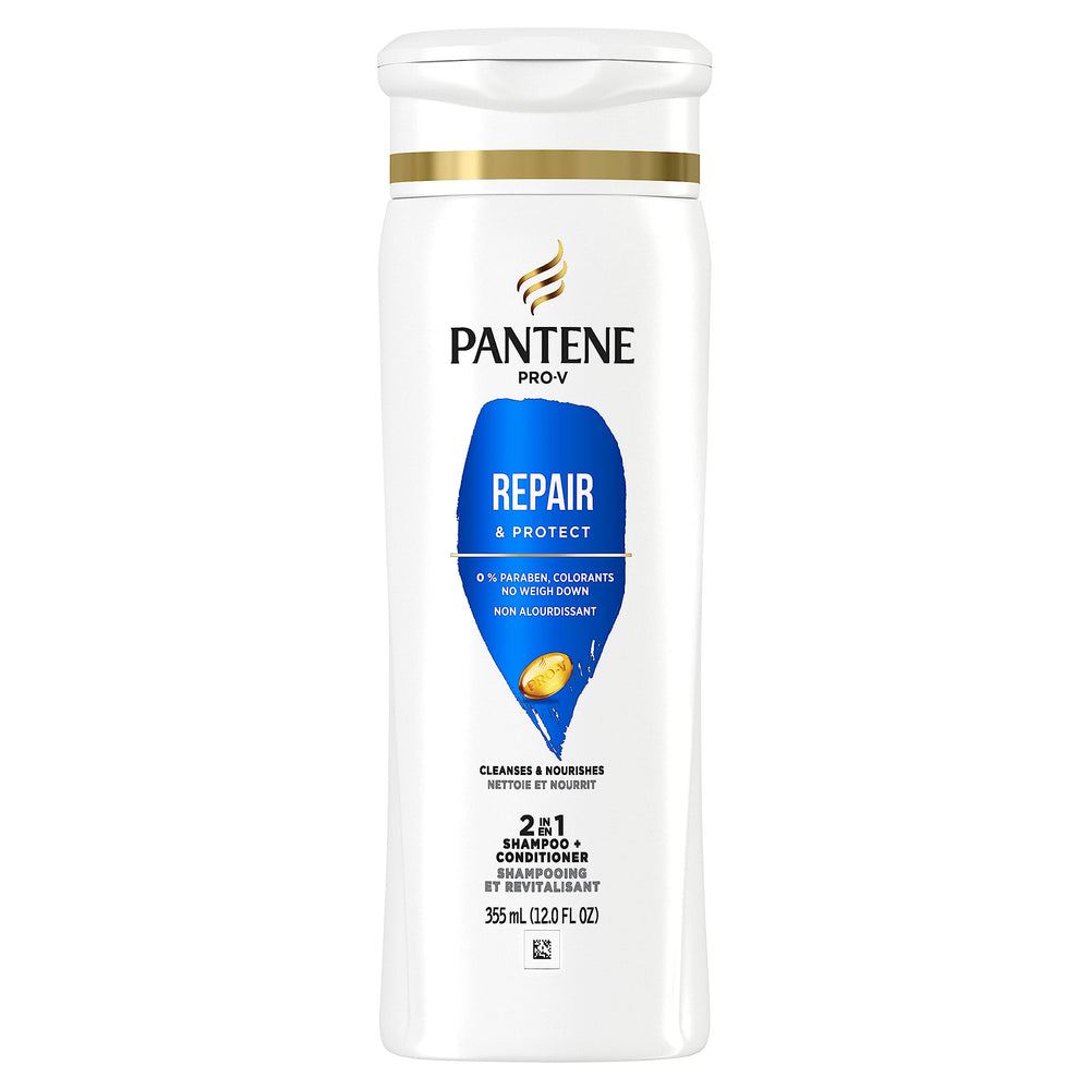 Pantene dispensing product foamy lather for easy cleansing