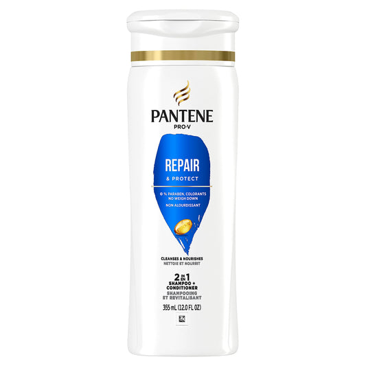 Pantene dispensing product foamy lather for easy cleansing