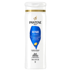 Pantene dispensing product foamy lather for easy cleansing