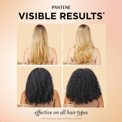Pantene serum dropper applying product with precision to scalp for targeted root support