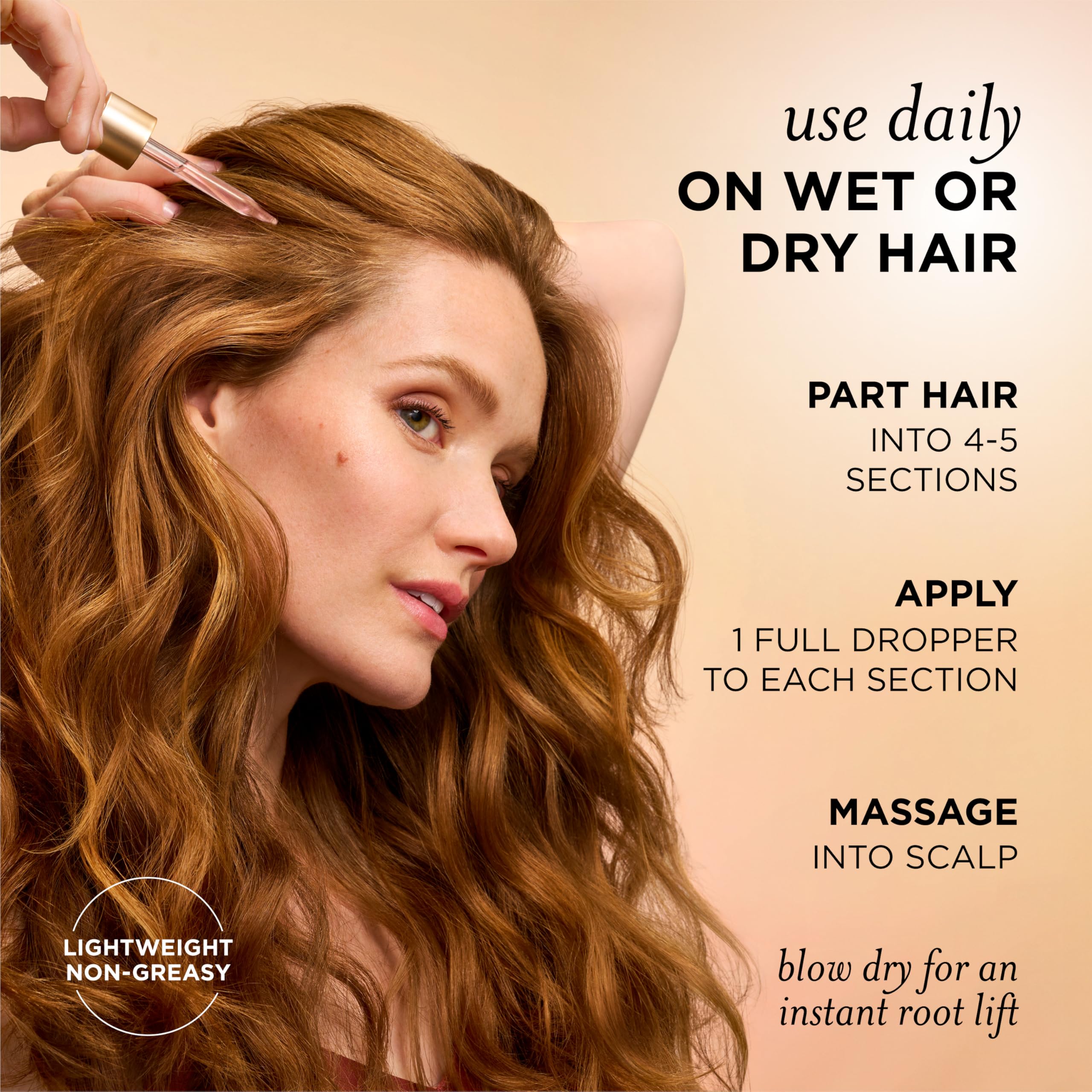 Pantene shampoo pouring and lathering to show cleansing action and reduced scalp stress