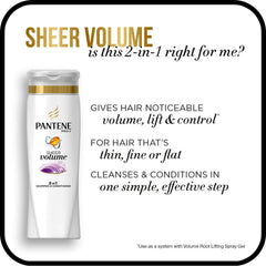 Close-up of Pantene label highlighting collagen and Pro-V benefits