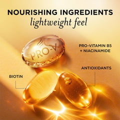 Pantene Sunkiss Glow ingredients label highlighting Pro-V blend benefits