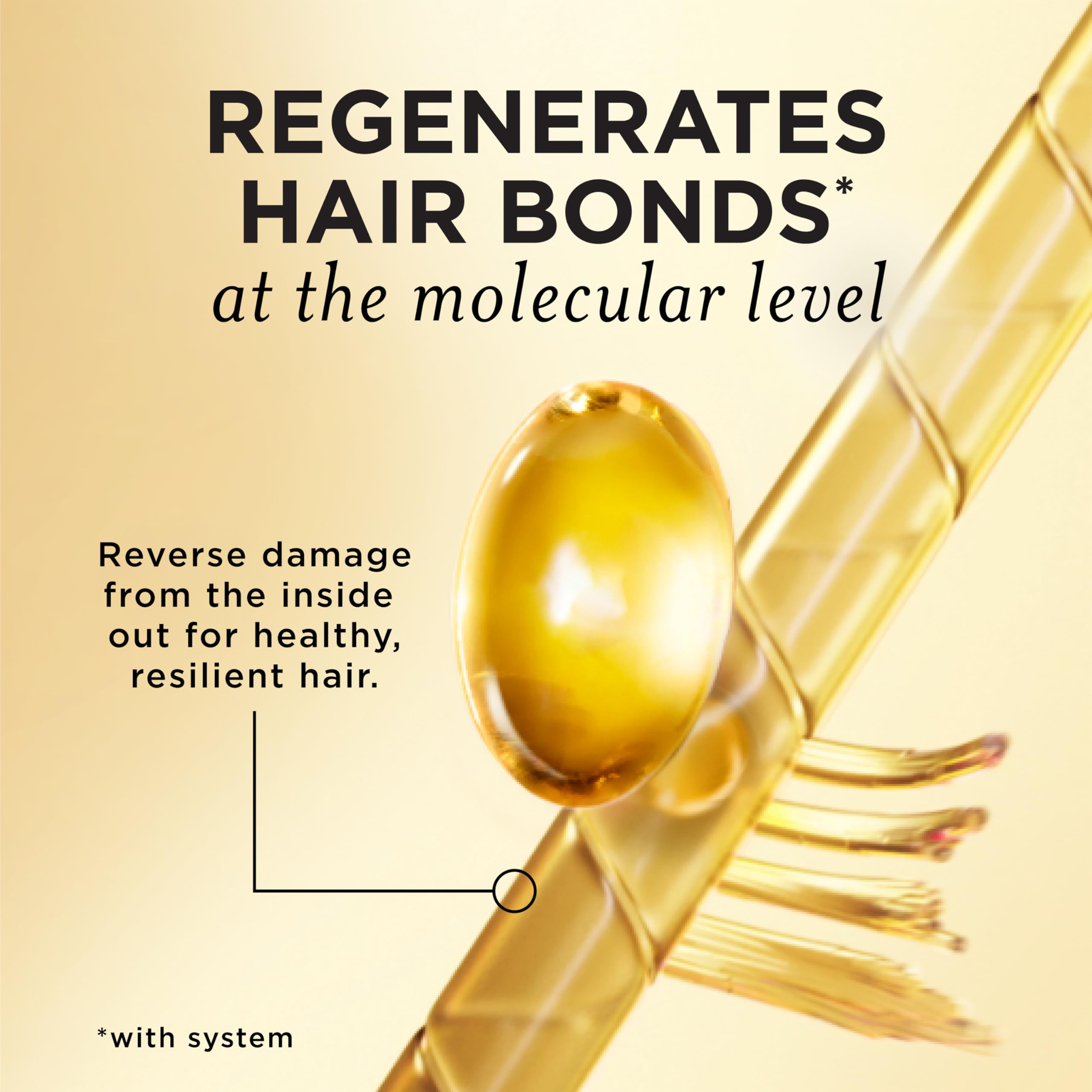 Pantene shampoo lather texture in hand demonstrating gentle cleansing