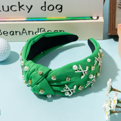 PANTIDE golf ball and club charms zoomed to show themed accent and personality