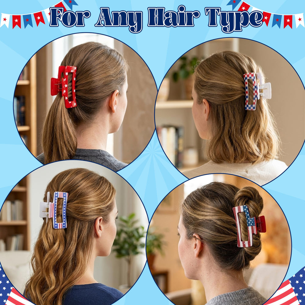 PANTIDE clip securing a ponytail for active event comfort