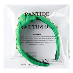 PANTIDE lifestyle on course model wearing headband for sporty stylish look