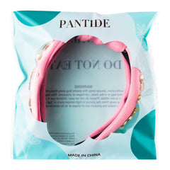 PANTIDE headband on vanity with gift box, presents ready-to-gift benefit