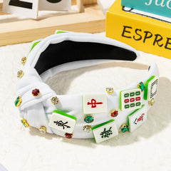 PANTIDE headband worn styling on long hair for elegant hair control