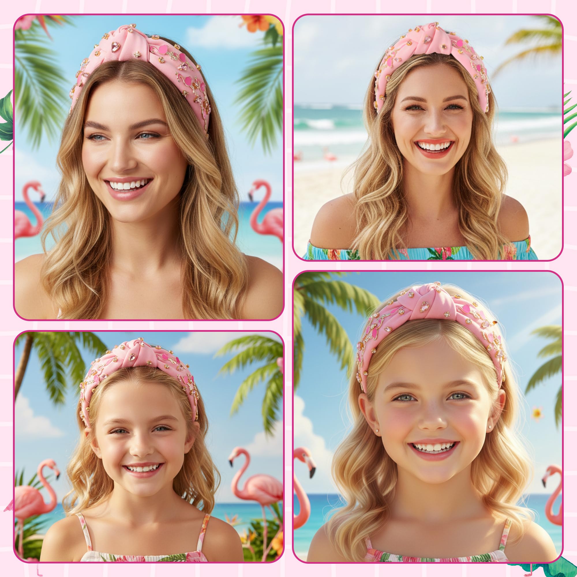 PANTIDE headband held in hand to show scale and lightweight, portable accessory benefit