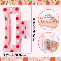 PANTIDE close-up of strawberry patterns highlighting cute aesthetic