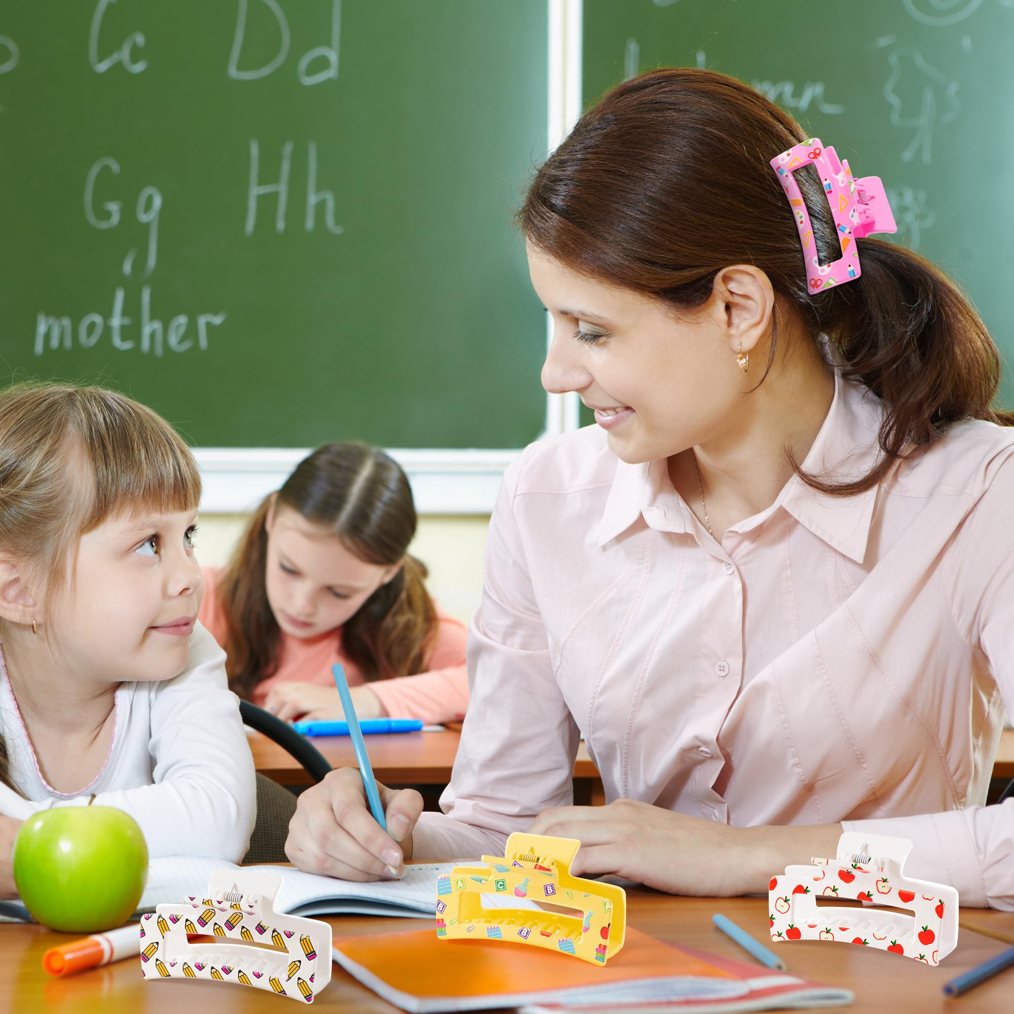 PANTIDE clips on a teacher desk conveying cute gift and everyday use