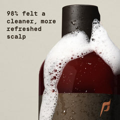 PAPATUI closeup label with key ingredients and clear information benefit