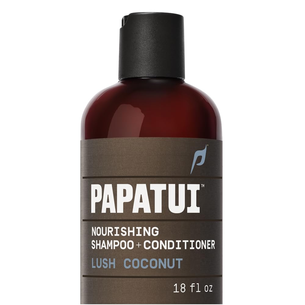 PAPATUI front bottle view showing brand and coconut benefit