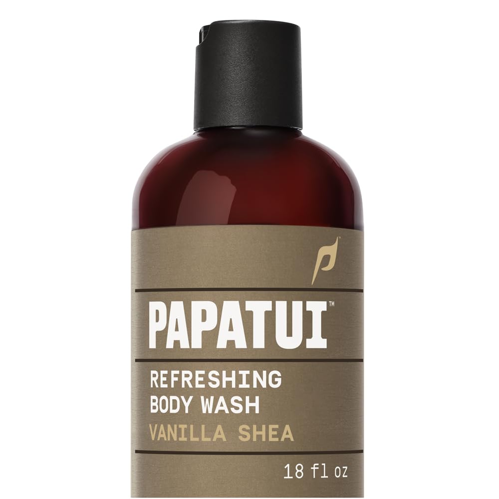PAPATUI front packaging bottle showing product and size benefit