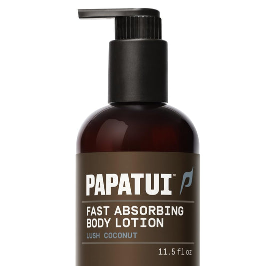 PAPATUI front packaging showing 11.5 fl oz bottle and branding for gift-ready presentation