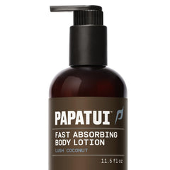 PAPATUI front packaging showing 11.5 fl oz bottle and branding for gift-ready presentation