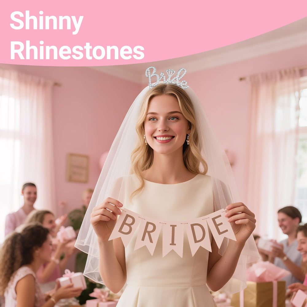 Papoopy bride wearing full set during party demonstrating secure fit and celebratory style