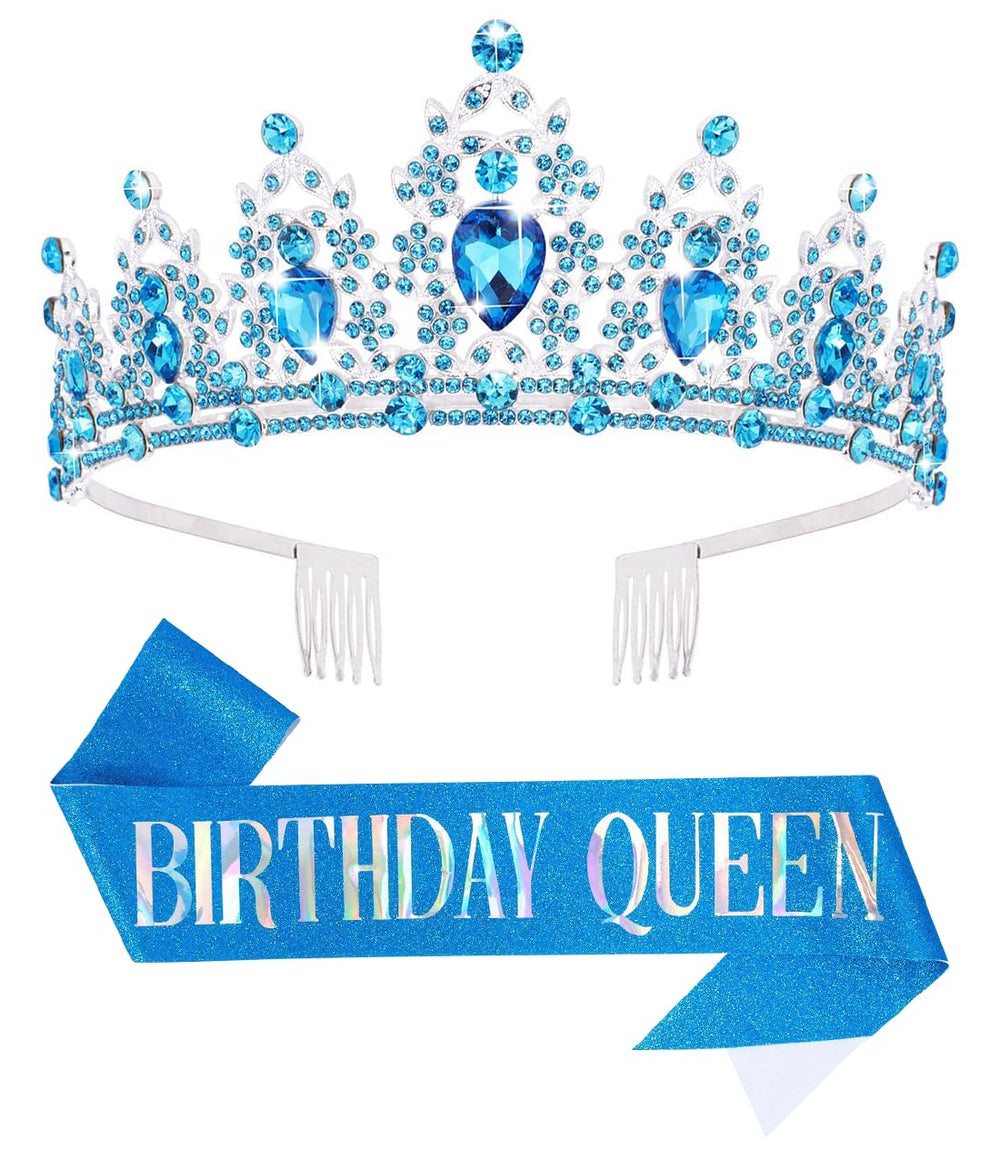 Papoopy tiara front view showing elegant crown and polished finish for formal sparkle