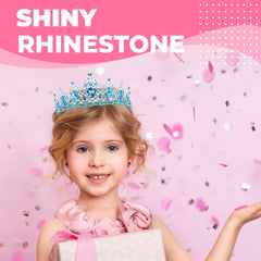 Papoopy tiara worn by model demonstrating comfortable fit and event-ready look