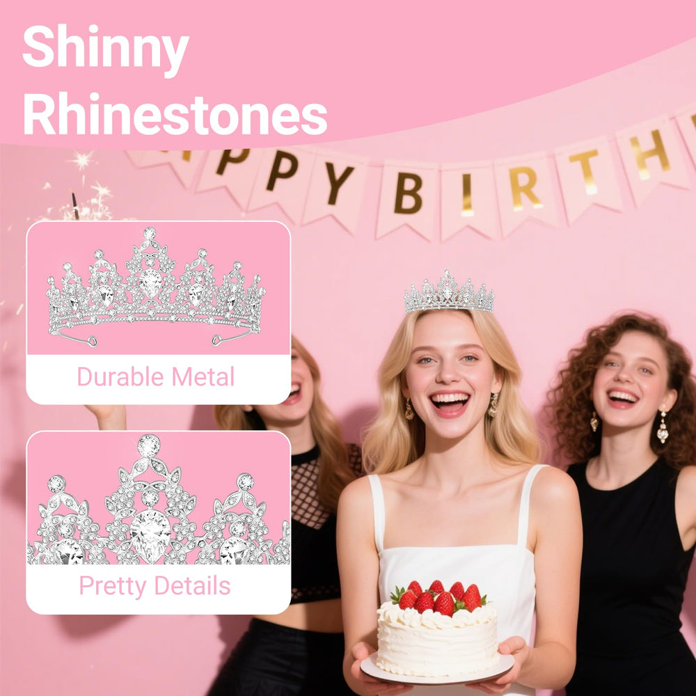 Papoopy tiara in packaging and pouch for safe storage and gifting